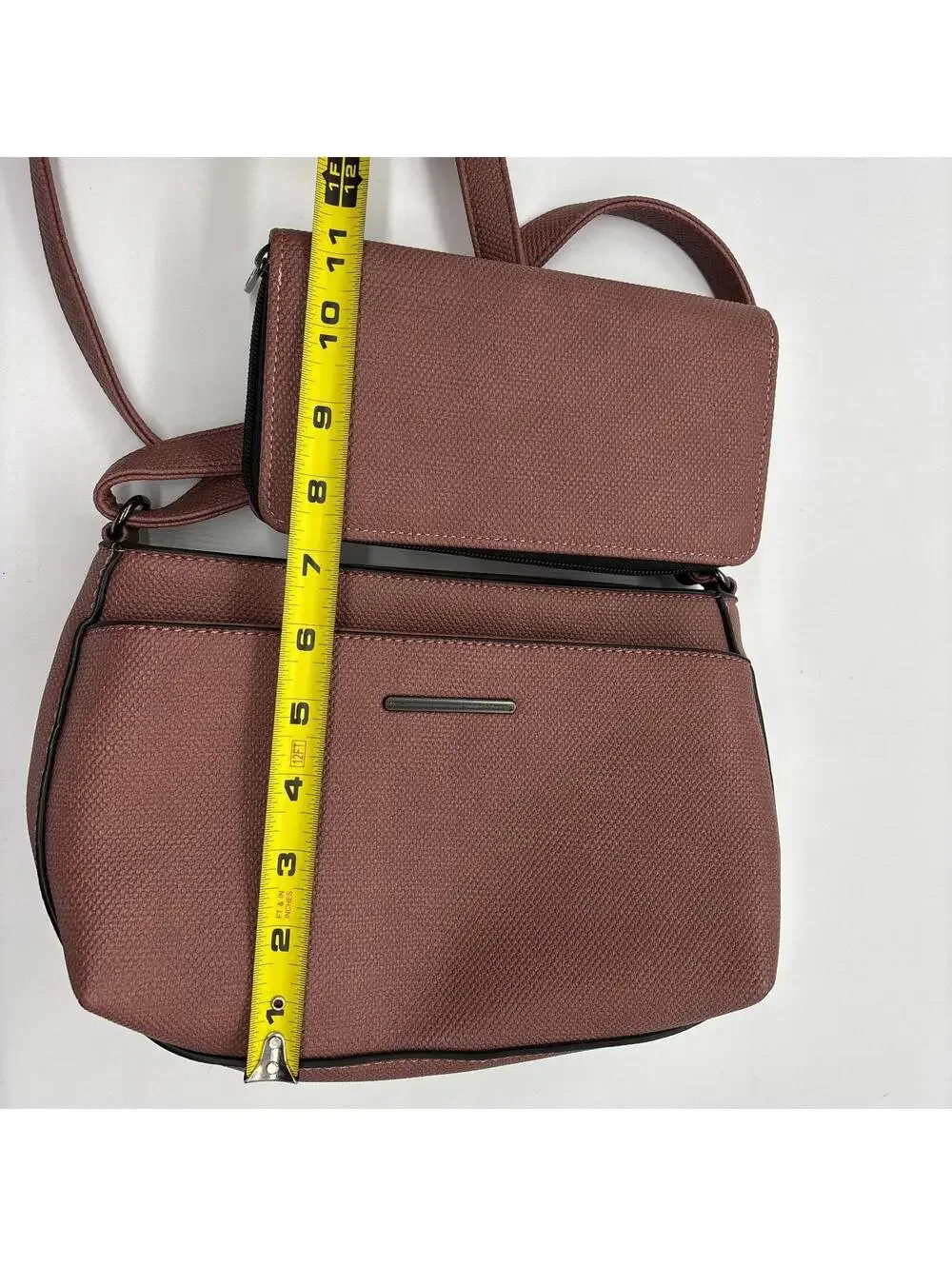 Women's Crossbody Bag and Matching Wallet Set Maeve Purple-ish Both New